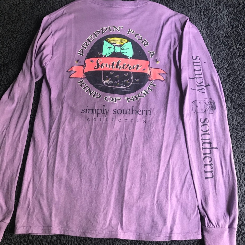 Purple Simply Southern Long Sleeve!